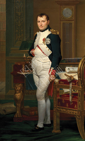 The Emperor Napoleon in His Study at the Tuileries